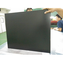 1,0 мм 1,5 мм черный матовый ПВХ жесткий лист для защитной крышки